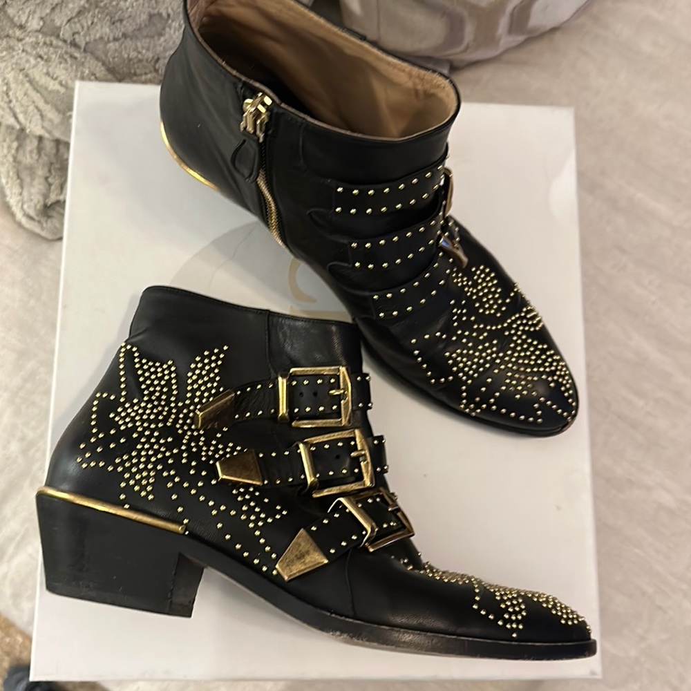 Chloe Susanna studded boots